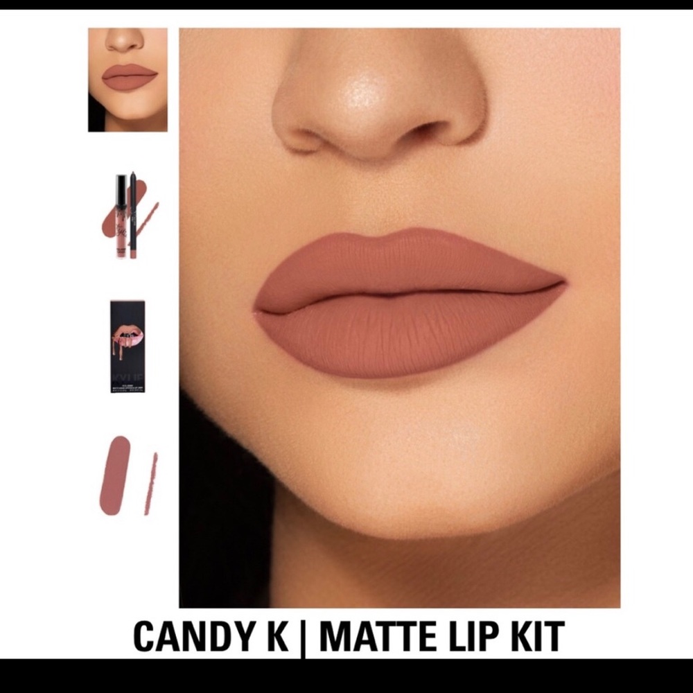 NEW Kylie Jenner liquid lip kit in Candy K